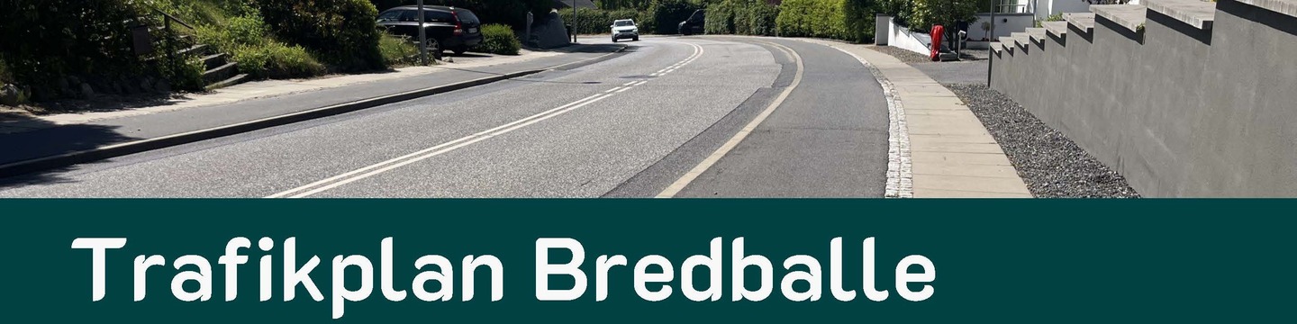 Bredballe er en attraktiv bydel i Vejle på Vejle Fjords nordside. Det attraktive miljø tiltrækker mange mennesker, som også øger presset på eksisterende infrastruktur, som skal være til stede for et velfungerende samfund. Det kan give mere trafik, og derfor er der nu en trafikplan i høring. Den kan du byde ind på frem til 22. januar 2025.